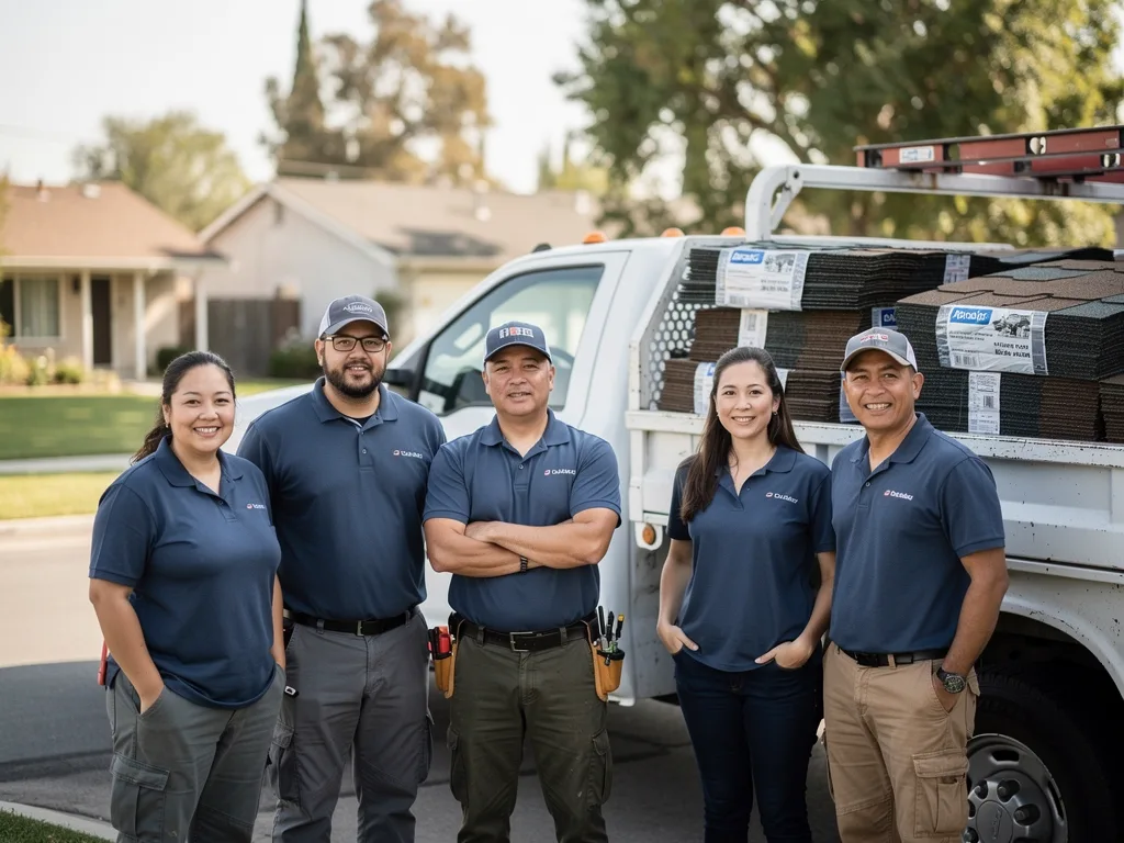 Hawthorne Roofing Services team